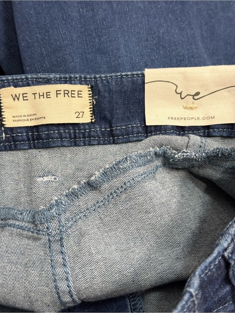 Free People Libre Wide Leg Jeans SIZE 27 - Picture 13 of 14